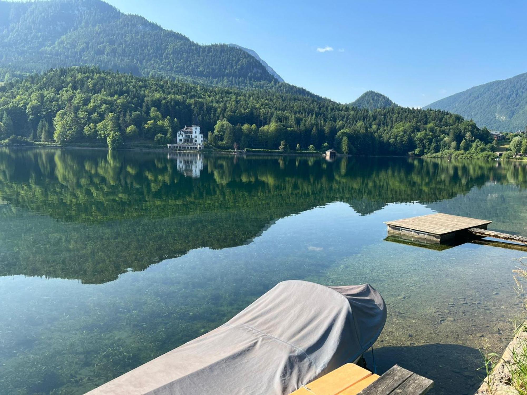 Appartements Direkt Am See グルントルゼー エクステリア 写真